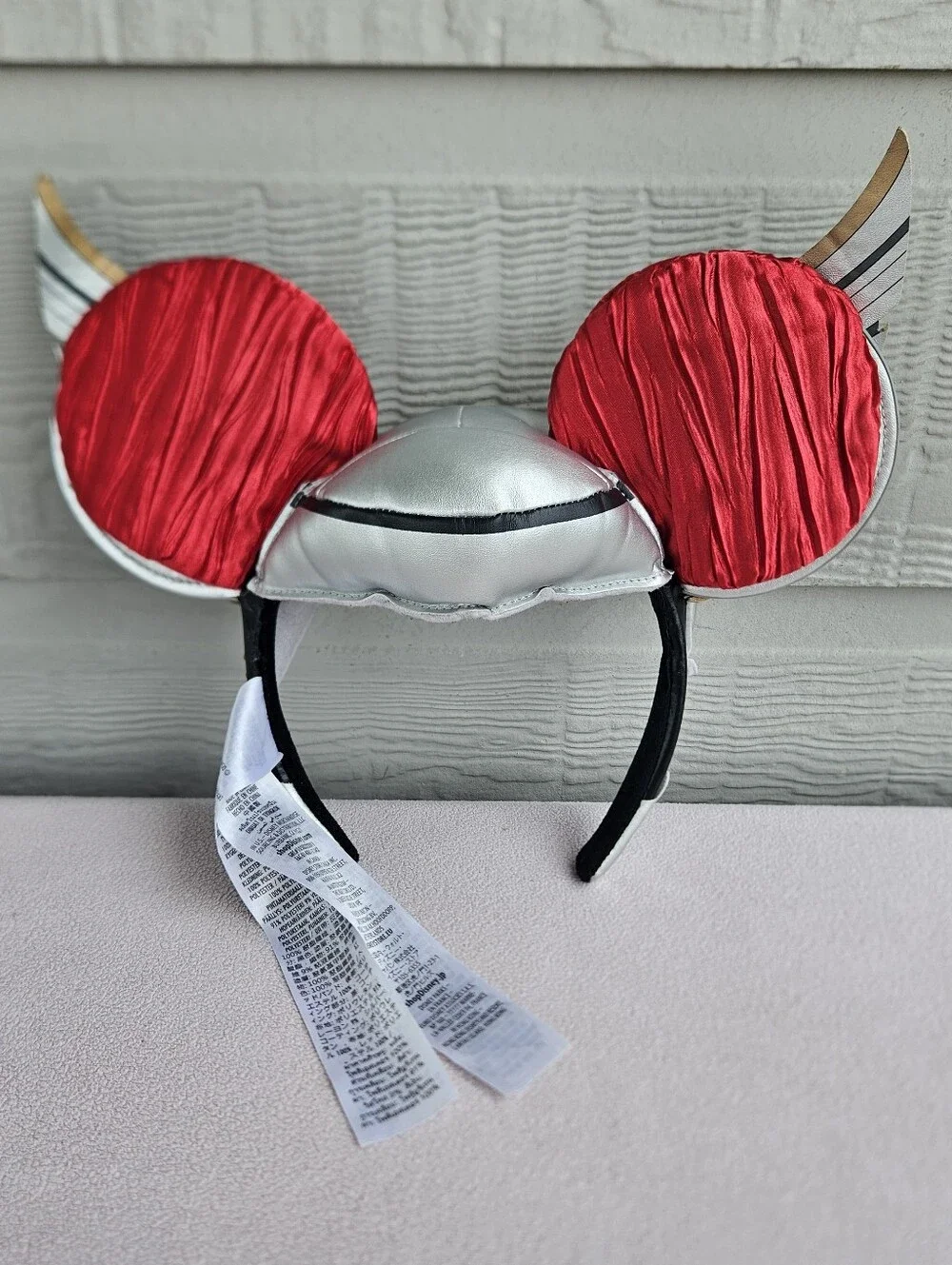 Disney Parks Marvel Love and Thunder Mighty Thor Mickey Mouse Ear Headband